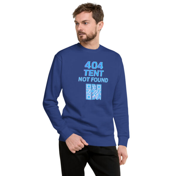 404 Tent Unisex Sweatshirt - Image 4