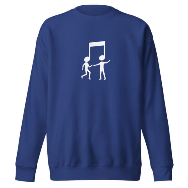 Music Note Unisex Sweatshirt - Image 4