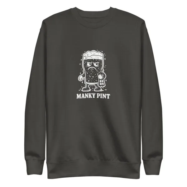 Manky Pint Unisex Sweatshirt - Image 5