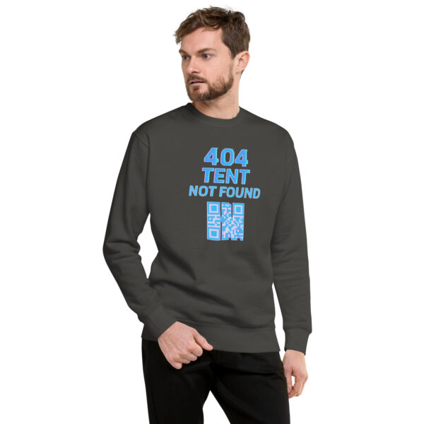 404 Tent Unisex Sweatshirt - Image 5