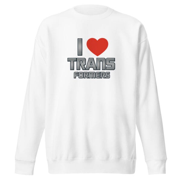 I Love Transformers Unisex Sweatshirt - Image 4