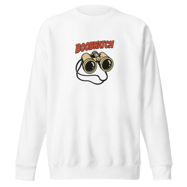 Boobwatch Unisex Sweatshirt - Image 8