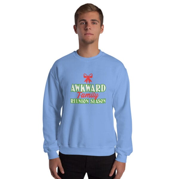 Awkward Family Reunion Season Jumper – Funny Unisex Christmas Sweatshirt - Image 12