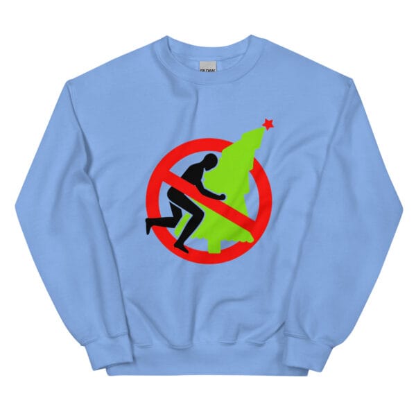 Funny “No Humping the Christmas Tree” Jumper | Adult Humor Xmas Sweater - Image 7