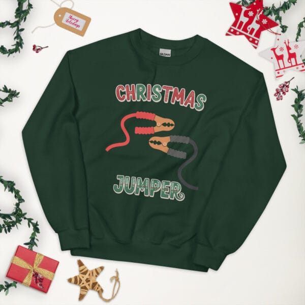 Unisex Funny 'Christmas Jumper' Sweatshirt - Image 2