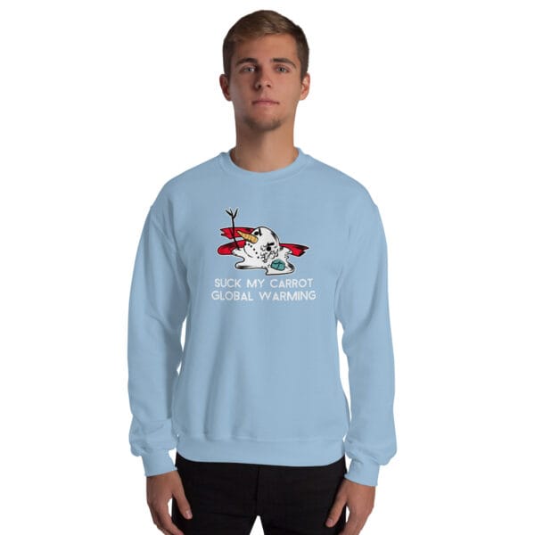 Suck My Carrot Jumper – Funny Anti-Global Warming Christmas Sweatshirt (Unisex) - Image 11