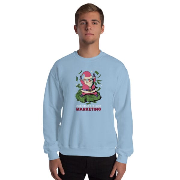 Christmas Is Just Marketing Jumper – Funny Unisex Anti-Holiday Sweatshir - Image 14