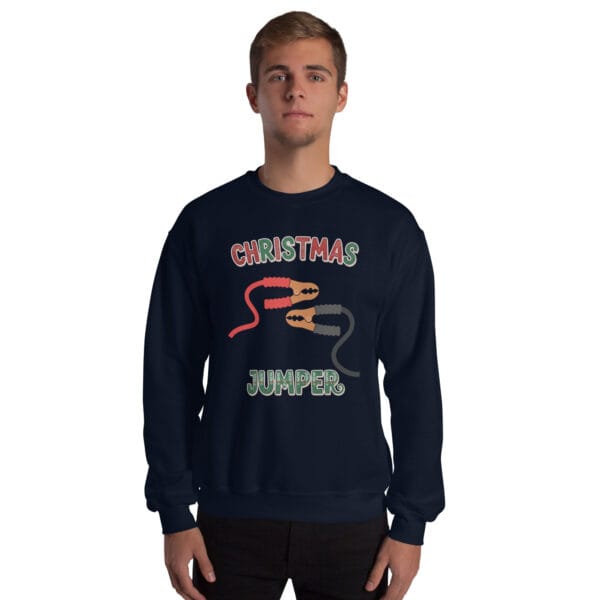 Unisex Funny 'Christmas Jumper' Sweatshirt - Image 7