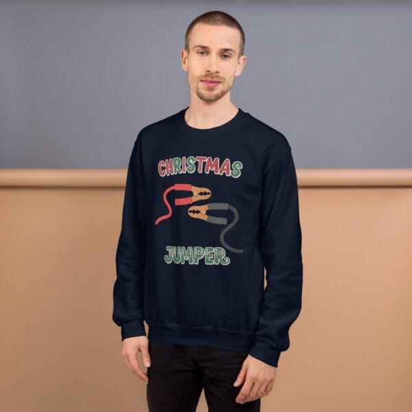 Unisex Funny 'Christmas Jumper' Sweatshirt - Image 3