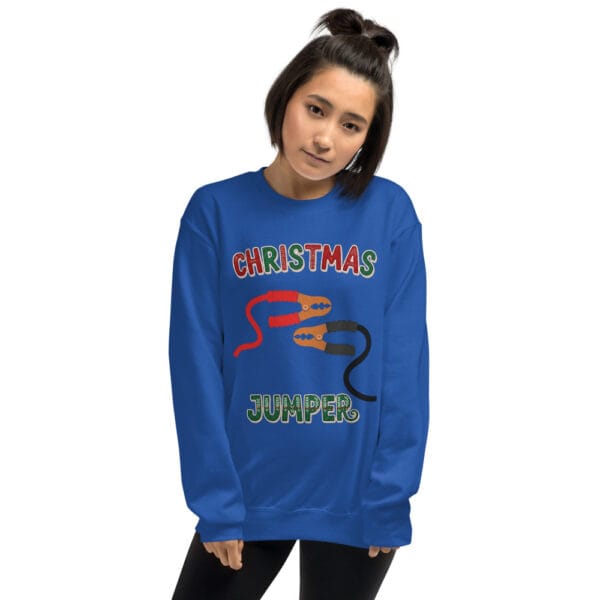 Unisex Funny 'Christmas Jumper' Sweatshirt - Image 4