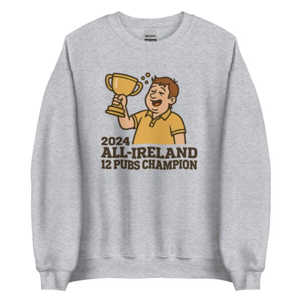 2024 All-Ireland 12 Pubs Champion Jumper – Funny Unisex Christmas Sweatshirt - Image 2