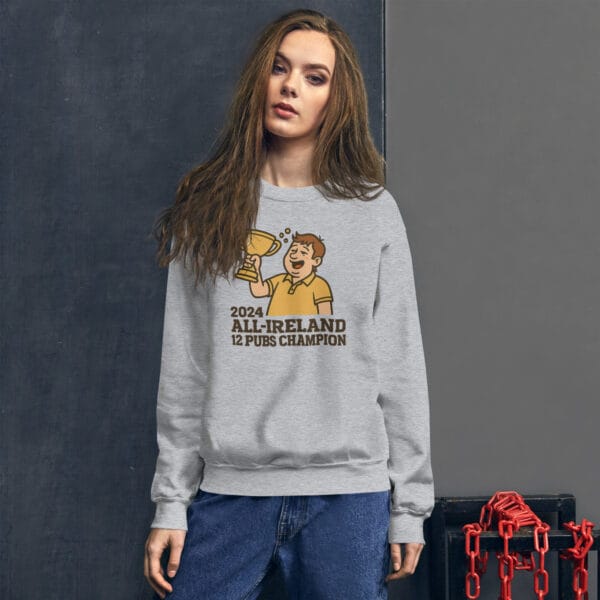 2024 All-Ireland 12 Pubs Champion Jumper – Funny Unisex Christmas Sweatshirt - Image 3
