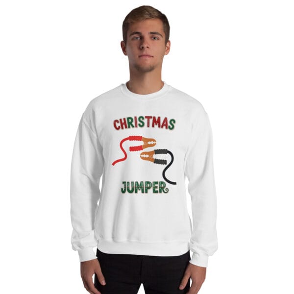 Unisex Funny 'Christmas Jumper' Sweatshirt - Image 12