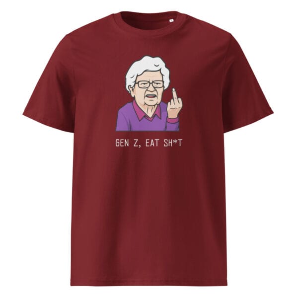 Gen Z Eat Sh*t T-Shirt – Funny Rude Cartoon Tee for Sarcastic Humor - Image 7
