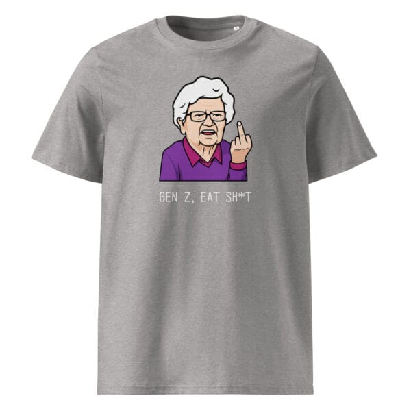 Gen Z Eat Sh*t T-Shirt – Funny Rude Cartoon Tee for Sarcastic Humor - Image 13