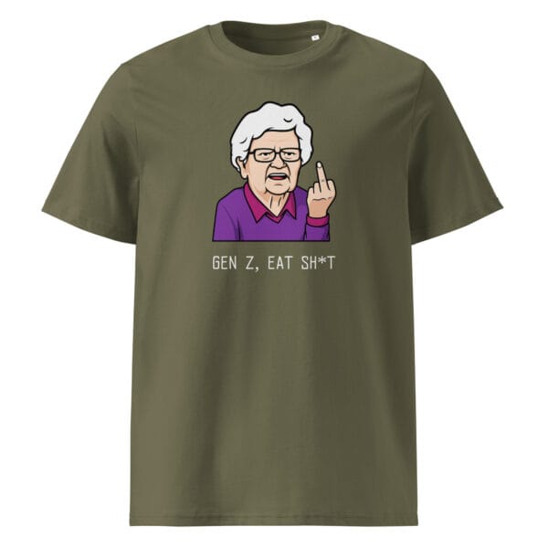 Gen Z Eat Sh*t T-Shirt – Funny Rude Cartoon Tee for Sarcastic Humor - Image 11